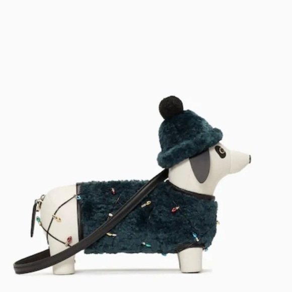 Kate Spade Christmas Lights Dog - Picture 3 of 6